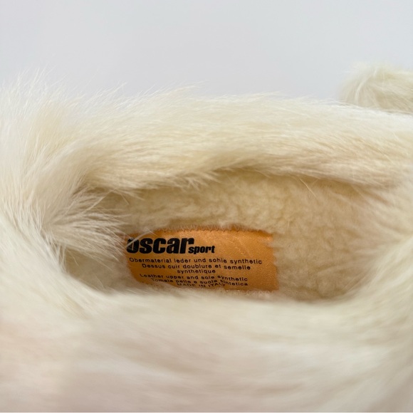 Oscar Sport White Fur Boots - Picture 13 of 14